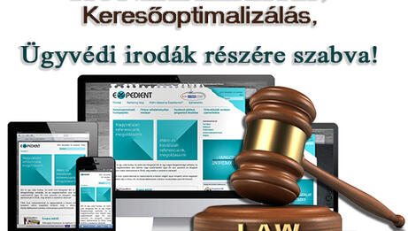 Honlapkészítés, keresőoptimalizálás ügyvédi irodák részére