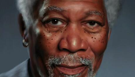 A világ legvalósághűbb festménye iPad-en - Morgan Freeman