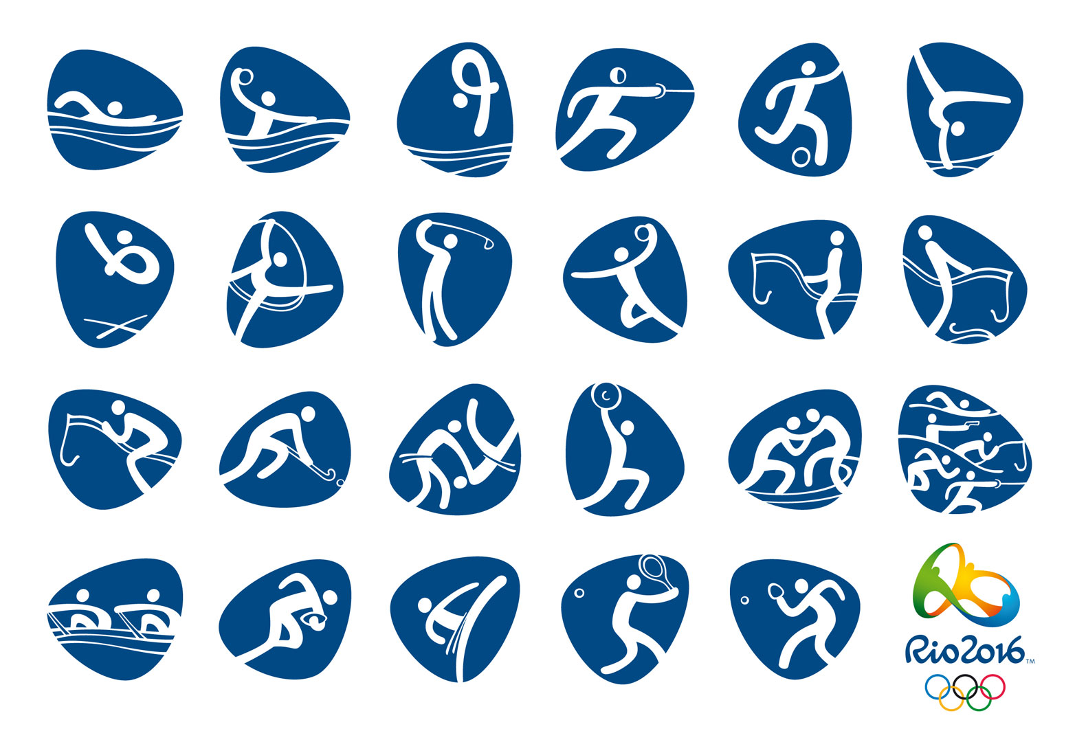 Rio – 2016 olimpiai és paralimpiai piktogramok